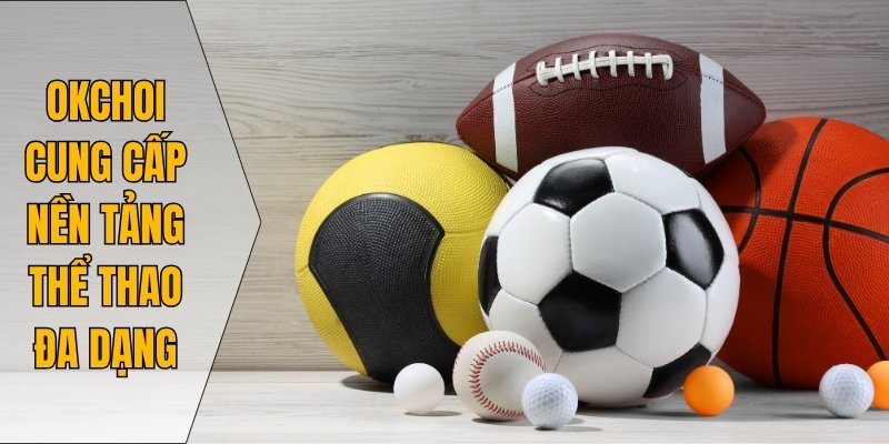 Okchoi cung cấp nền tảng thể thao đa dạng